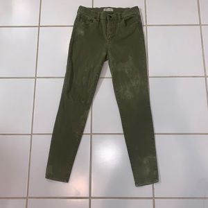 Madewell Reworked High Rise Skinny